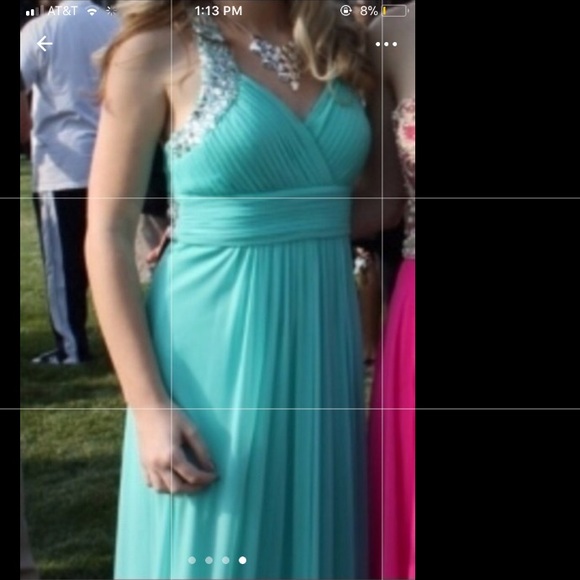 Turquoise Dress - Picture 4 of 4